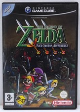 The Legend of Zelda : Four Sword Adventures Jeu Gamecube TBE Avec Notice AF241