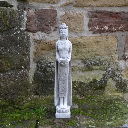 Statuette pierre bouddha - statuette,