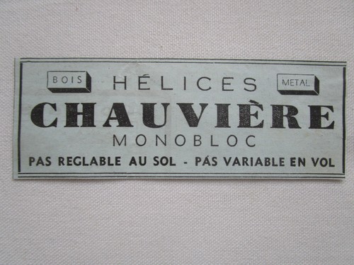1934 pub helice chauviere - 11/1934,
