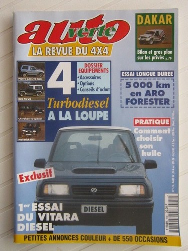 Auto verte 4x4 178 - 4x4, n°