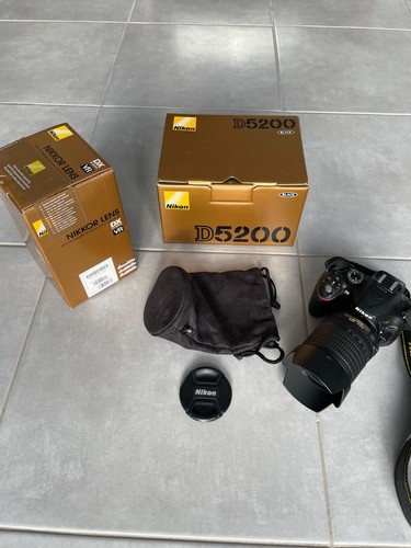 Reflex nikon d5200 - nikon, 18-105mm