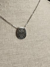 Collier Chouette Argenté