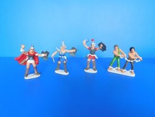 ATLANTIC / L'ANTIQUITE : ROMAINS / GAULOIS :  ENSEMBLE DE FIGURINES PEINTES