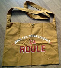 cyclisme Musette sacoche "ça roule" - étape départements Tour de France Marron