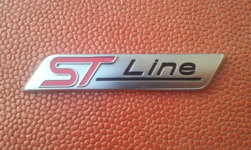 Ford line badge plaque - ford,