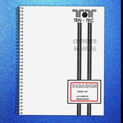Ten tec paragon model - model, all