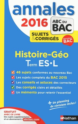 Annales abc bac 2016 - annales,