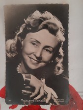 CARTE POSTALE CELEBRITEES VINTAGE MADELEINE RENAUD