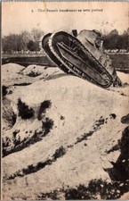 *72435 cpa Militaire - Char