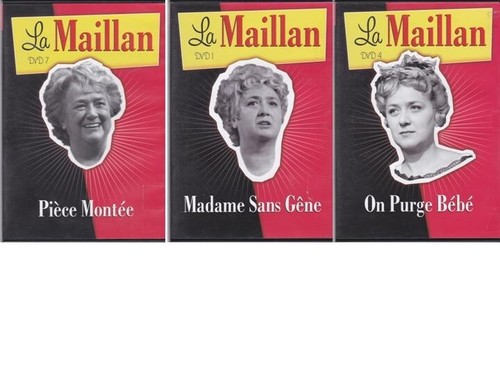 Lot dvd maillan piece - lot, 3