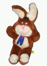 Peluche publicitaire lapin