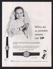 publicité  1956 MONTRE