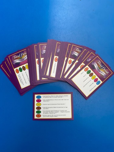 Trivial pursuit lot cartes - lot, 50