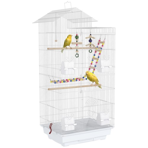 Pawhut cage oiseaux - cage,