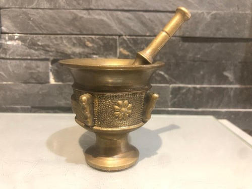 Mortier pilon ancien en - mortier,