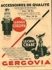 Publicité ancienne la bougie