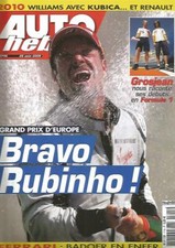 AUTO HEBDO N°1715 GP EUROPE /