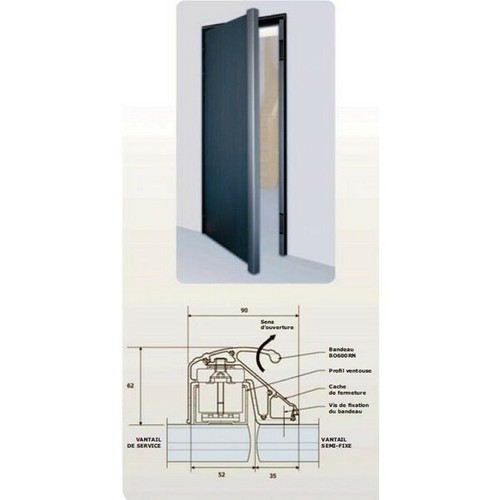 Bandeau ventouses 300 kg - ventouses,