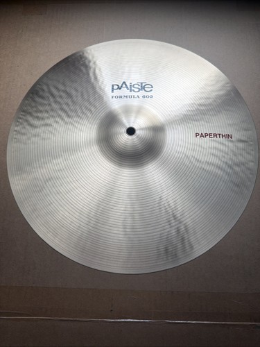 Paiste formula 602 paperthin - paiste,