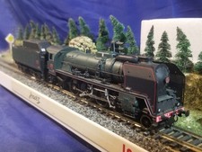 Jouef  champagnole HO : locomotive vapeur 141P 3 tender 34P 357