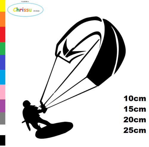 Surf wind surfer autocollant - surf,