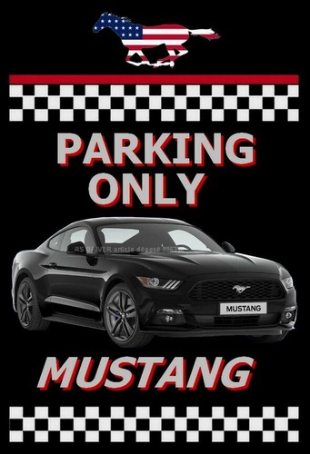 Plaque parking only ford - plaque, "