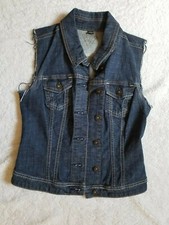 Guess Denim Sleeveless Jacket