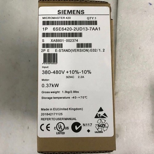 New siemens 6se6420 2ud13 - new, 6se6420-2ud13-7aa1