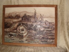 Tableau marine signé en