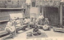 Algérie - Tissage de Tapis -