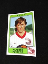 PETROVIC   BREST STADE BRESTOIS  image sticker N° 66  FOOTBALL 86 PANINI 1986