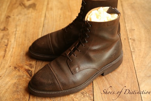 Chaussures bottes daim - chaussures, brut