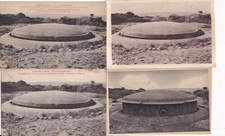 Lot 4 cartes postales