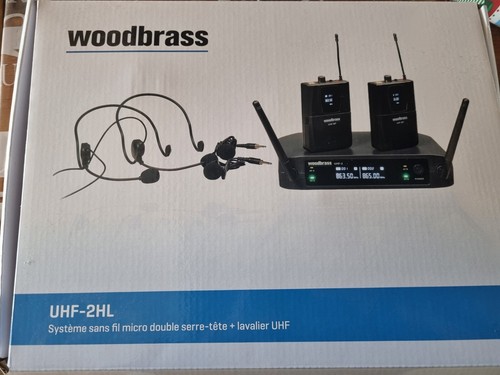 Woodbrass uhf 2hl micro - uhf-2hl,