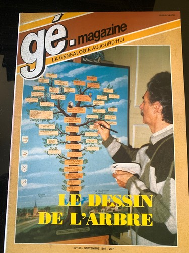 Généalogie magazine du - généalogie,