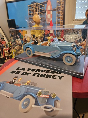 Grande voiture tintin kuifje - tintin,