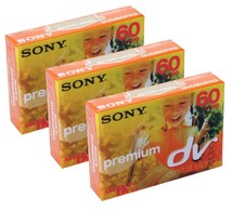 Lot 3  Cassette Sony Premium