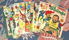Lot Strange Sp. Origines 136, 142, 145, 148, 151, 154, 160, 163, 166, 169, 301