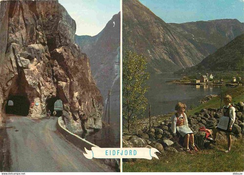 Carte postale norvège - carte,