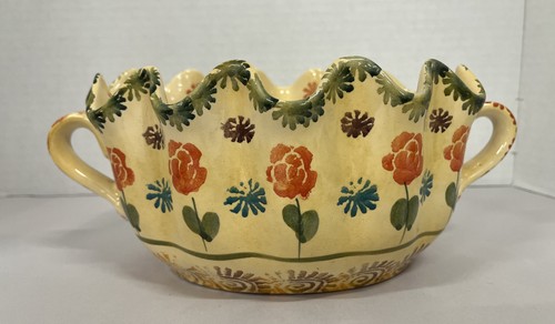 Italy hand painted floral - hand,