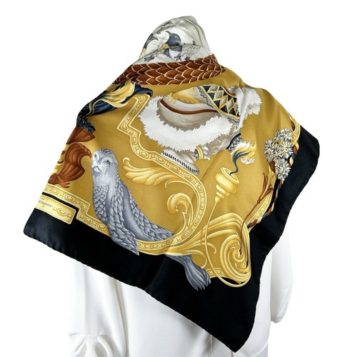 Foulard soie imprimé - foulard, en