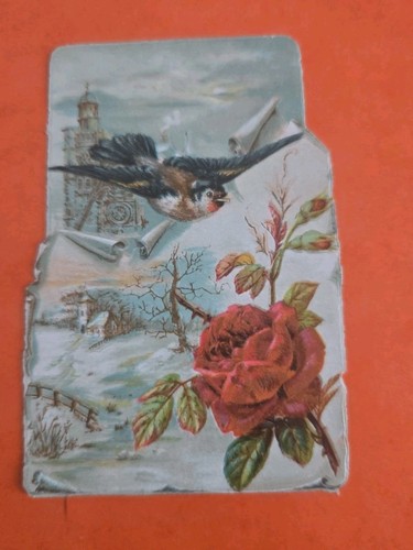 Chromo chocolat meunier oiseau - chocolat,