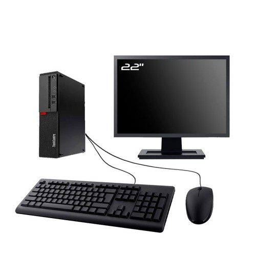 Lenovo m710s sff ecran - m710s, 22"