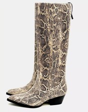 Bottes Cowboy Imprimé Serpent