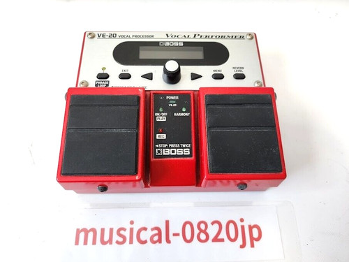 Pédale effets boss 20 à - boss, ve-20