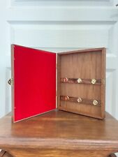 Ancienne boîte à clefs miroir années 70 vintage - mural