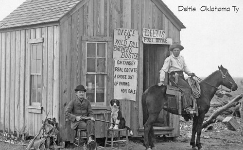 Deltis oklahoma post office - post,