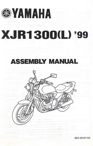 Yamaha xjr1300 manuel - yamaha,