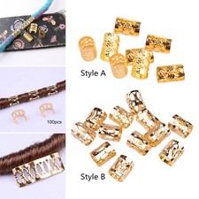 100x Dreadlocks Perles Bijoux