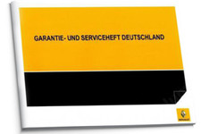 Carnet d'entretien allemand